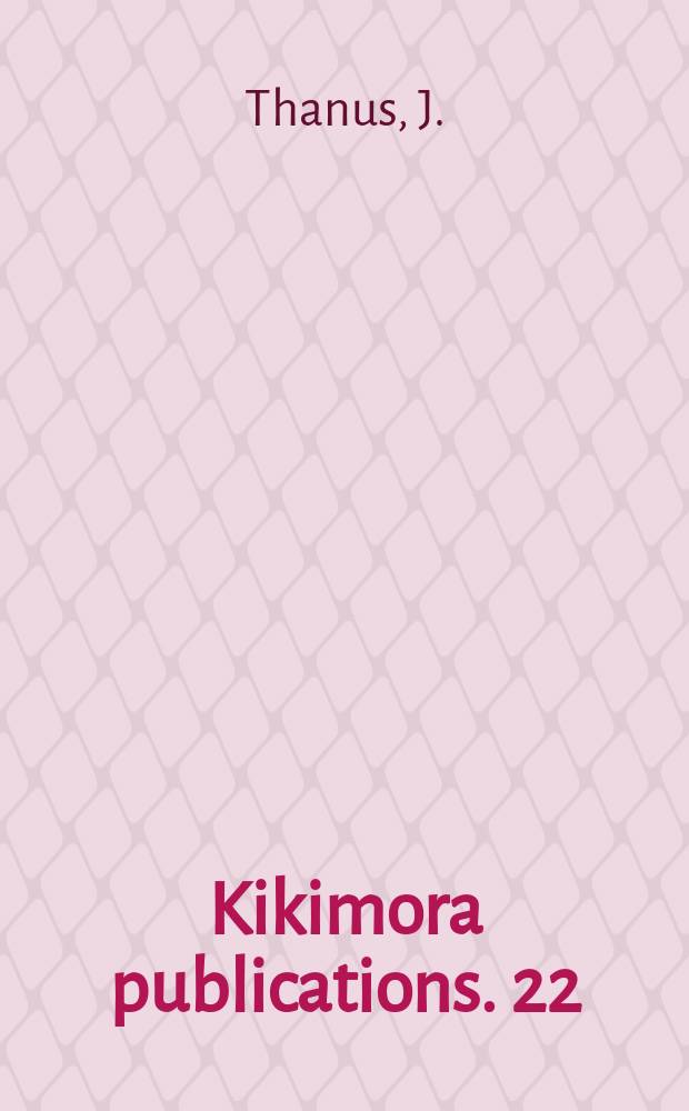 Kikimora publications. 22 : Swaddling, shame and society