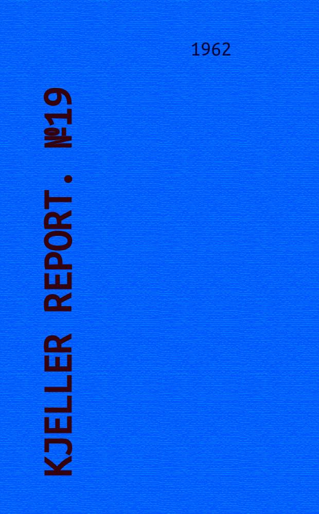Kjeller report. №19 : Aluminium alloys with improved corrosion resistance in high temperature water