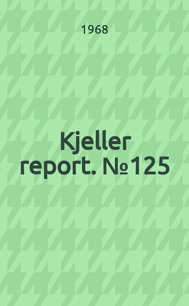 Kjeller report. №125 : A flipper-chopper for polarized slow neutrons