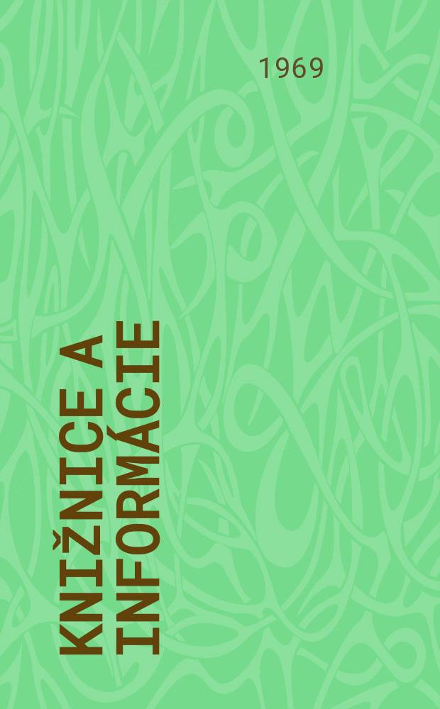 Knižnice a informácie