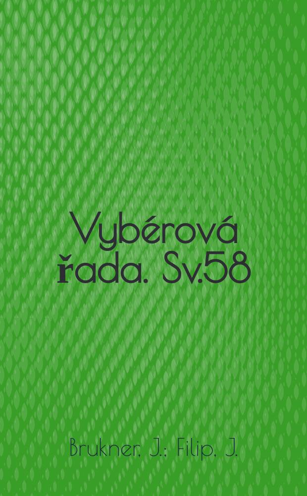 Vyb&eacute;rov&aacute; řada. Sv.58 : V&eacute;tă&iacute; poetick&yacute; slovn&iacute;k