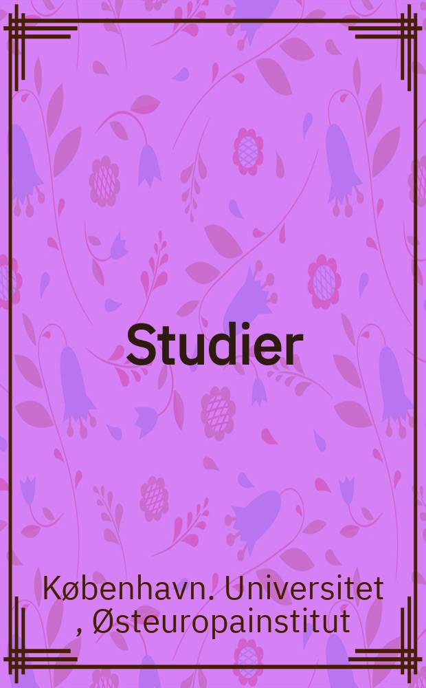 Studier