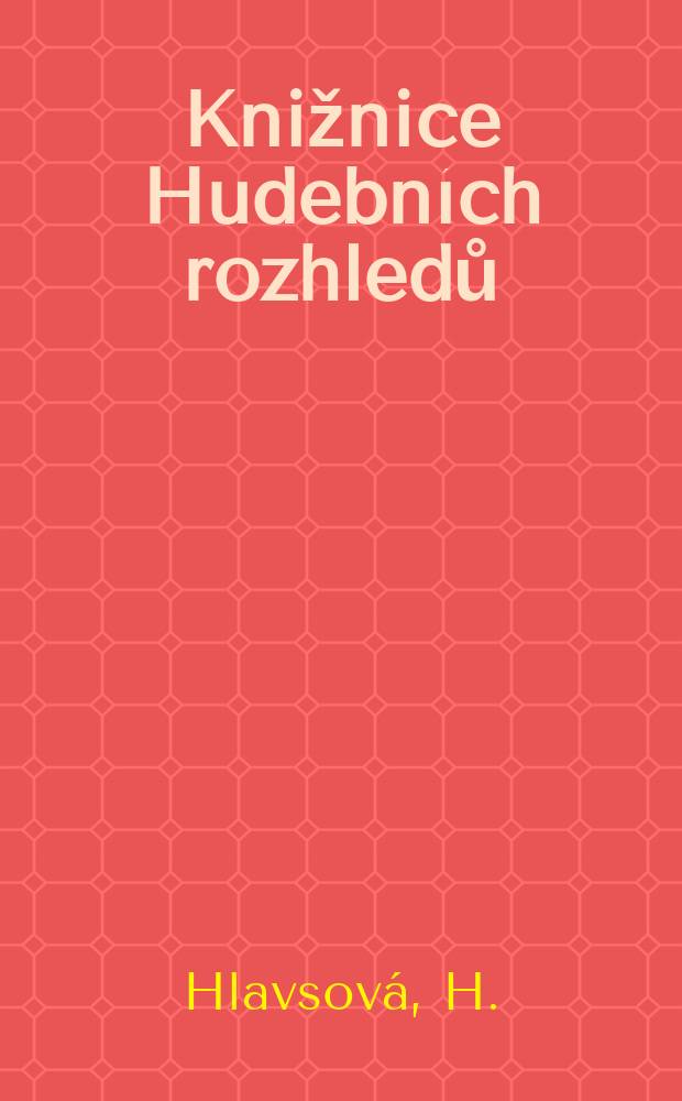 Knižnice Hudebn&iacute;ch rozhledů : Časopisu Svazu Československ&yacute;ch skladatelů. Roč.4 1958, Sv.9 : Otakara Jeremi&aacute;&scaron;e Bratři Karamazovi
