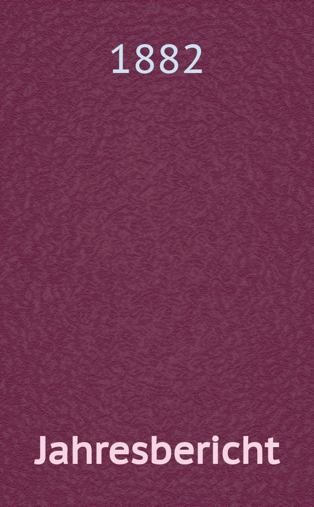 Jahresbericht