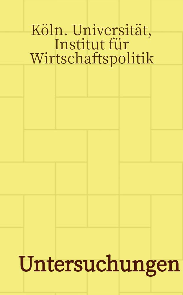 Untersuchungen