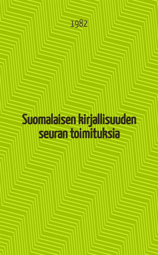 Suomalaisen kirjallisuuden seuran toimituksia : L&auml;nsi- Kannaksen murrekirja