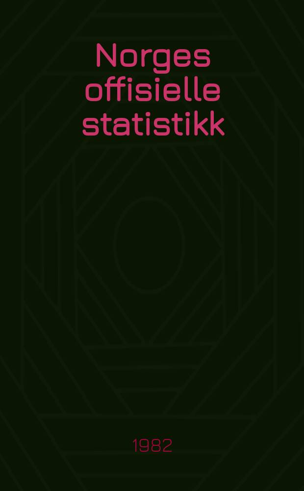 Norges offisielle statistikk