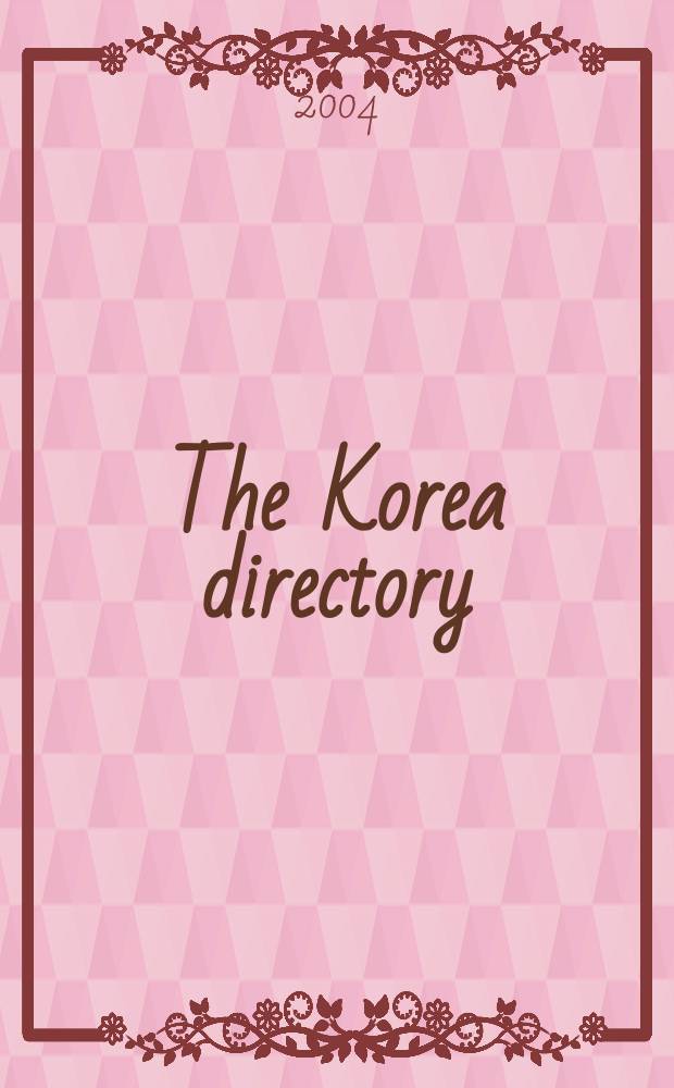 The Korea directory