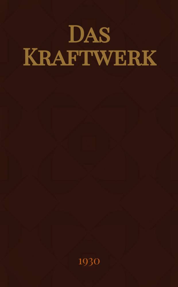 Das Kraftwerk