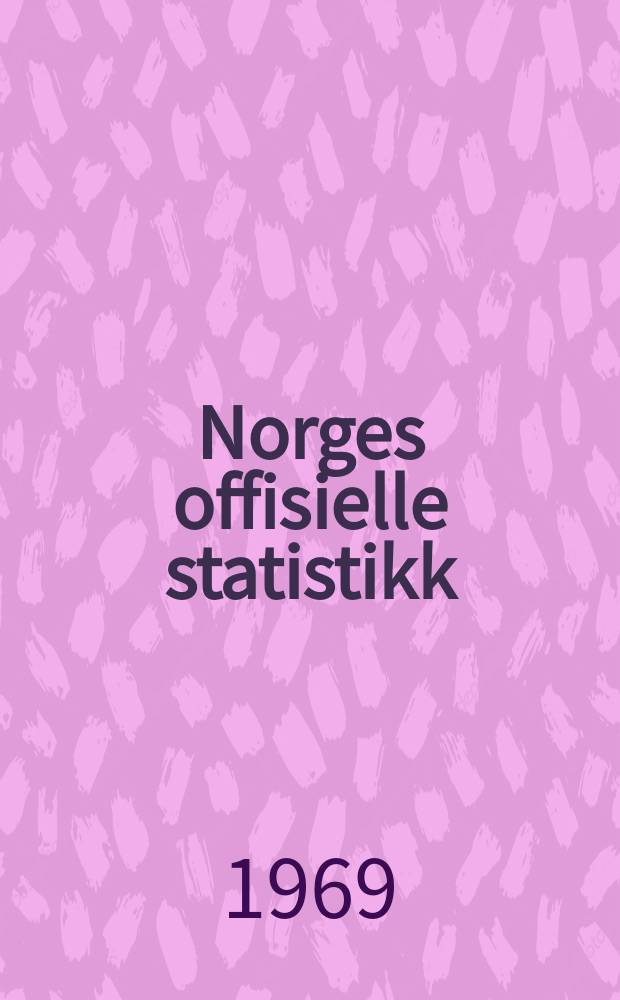Norges offisielle statistikk