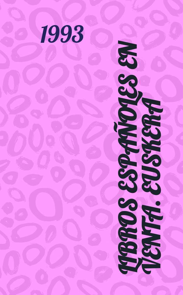 Libros españoles en venta. Euskera