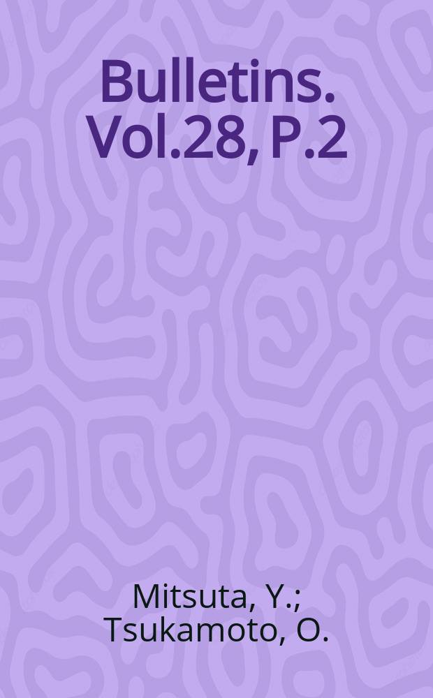 Bulletins. Vol.28, P.2 : Drag coefficients. Beach processes of Shirarahama "a pocket beach"