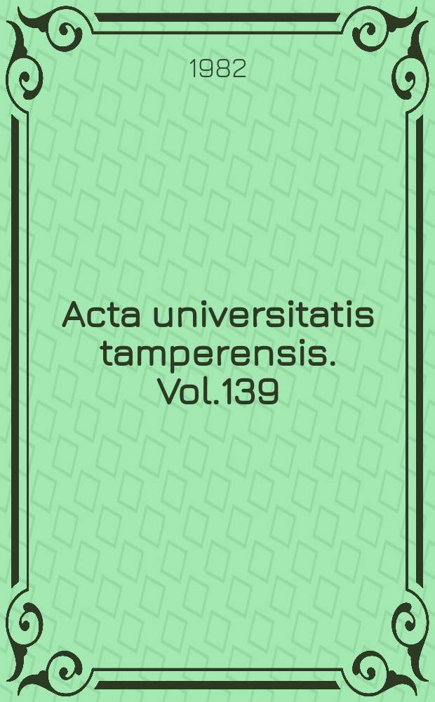 Acta universitatis tamperensis. Vol.139 : Sikiön kohdunsisäinen kuolema