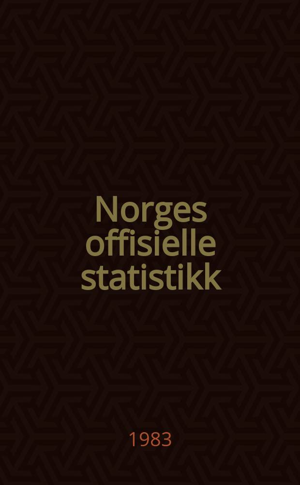 Norges offisielle statistikk