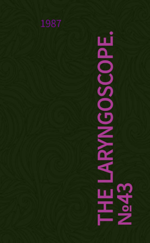 The laryngoscope. №43 : Endoscopic middle meatal antrostomy