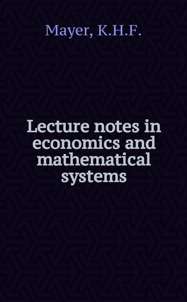 Lecture notes in economics and mathematical systems : Operations research, computer science , social science. 61 : Wartesysteme mit variabler Bearbeitungsrate