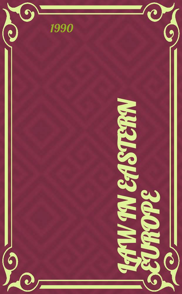 Law in Eastern Europe : A ser. of publ. iss by the Doc. office for East Europ. law Univ. of Leyden. 42 : The Nuremberg trial and international law