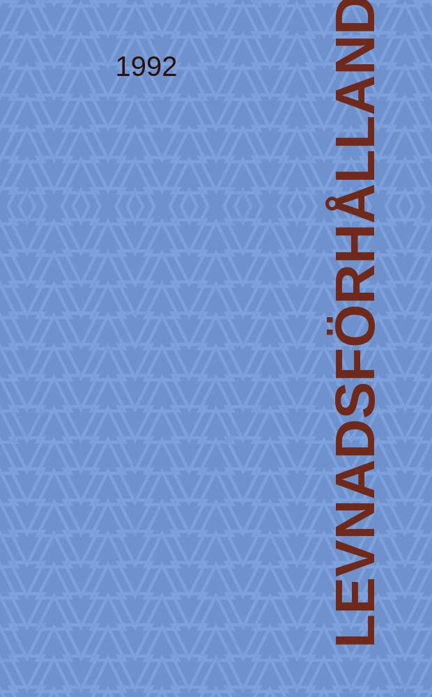Levnadsförhållanden : Rapport. №74 : Handikappade 1973-1989