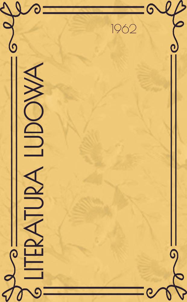 Literatura ludowa