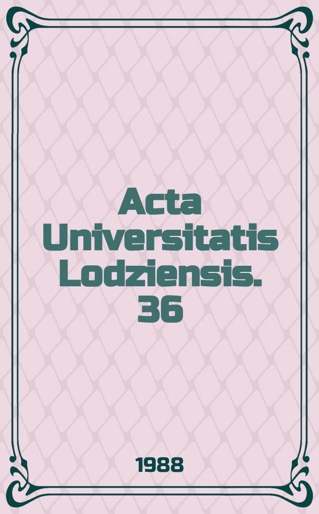 Acta Universitatis Lodziensis. 36 : Aktualne problemy konstytucyjne w RFN i PRL