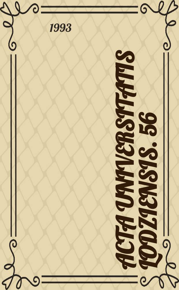 Acta Universitatis Lodziensis. 56 : (Z dziejów państwa i prawa polskiego)