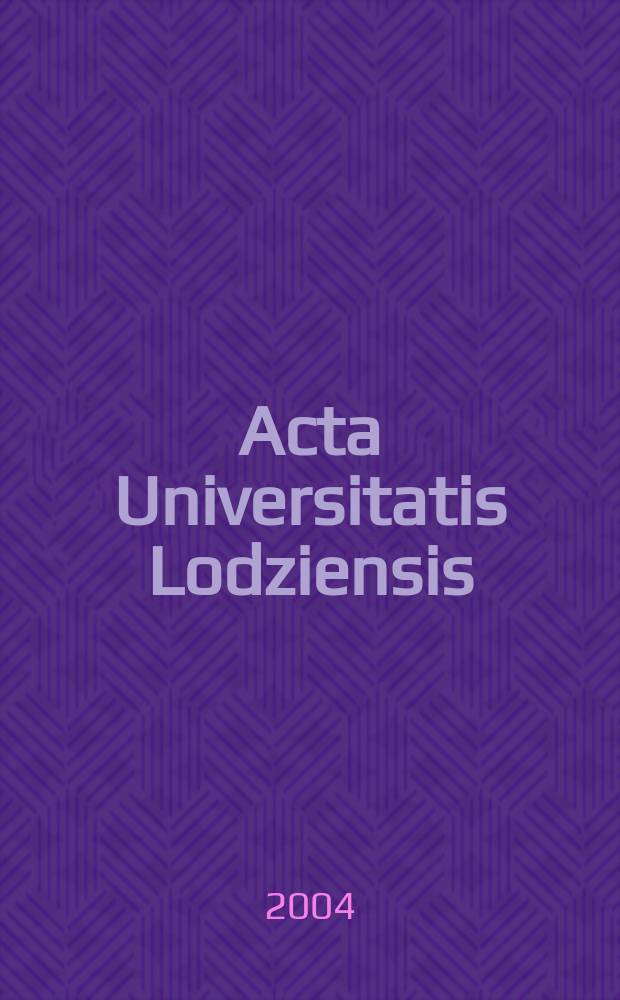 Acta Universitatis Lodziensis : Accounting change in the period of economic transformation in Poland and Lithuania