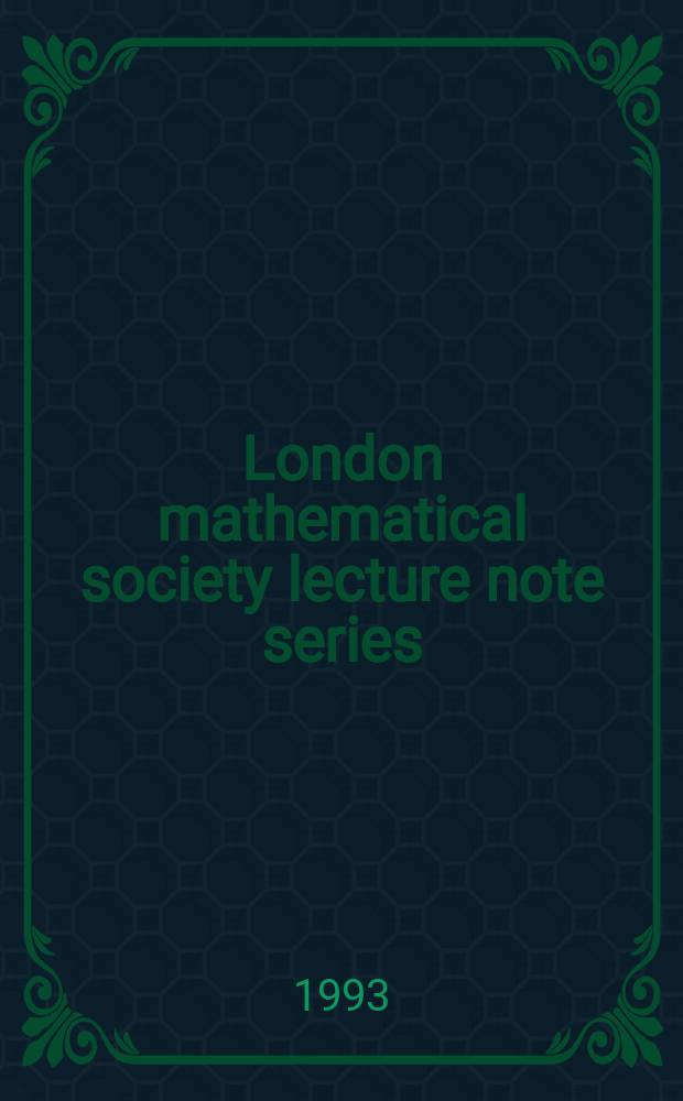 London mathematical society lecture note series : Squares