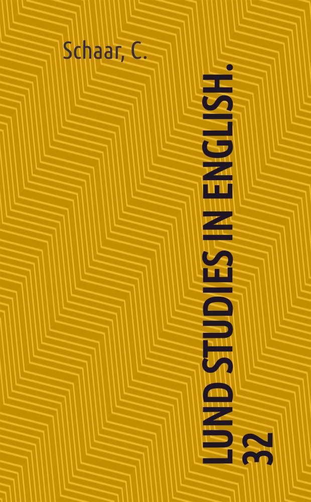 Lund studies in English. 32 : Elizabethan sonnet themes and the dating of Shakespeare's "sonnets"