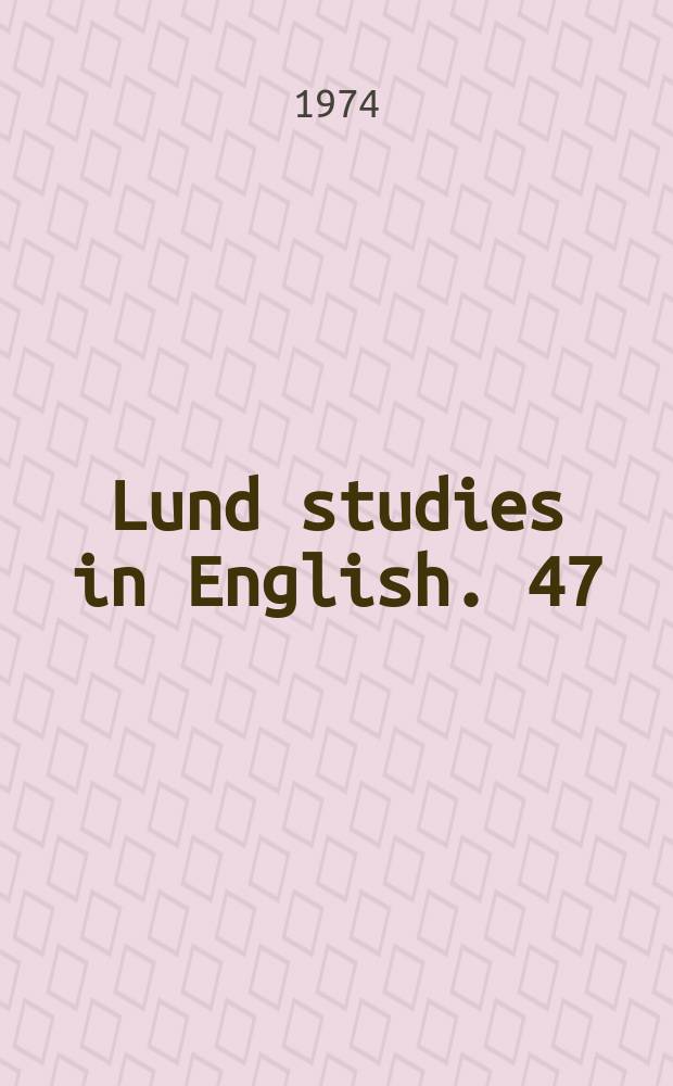 Lund studies in English. 47 : The language of truth