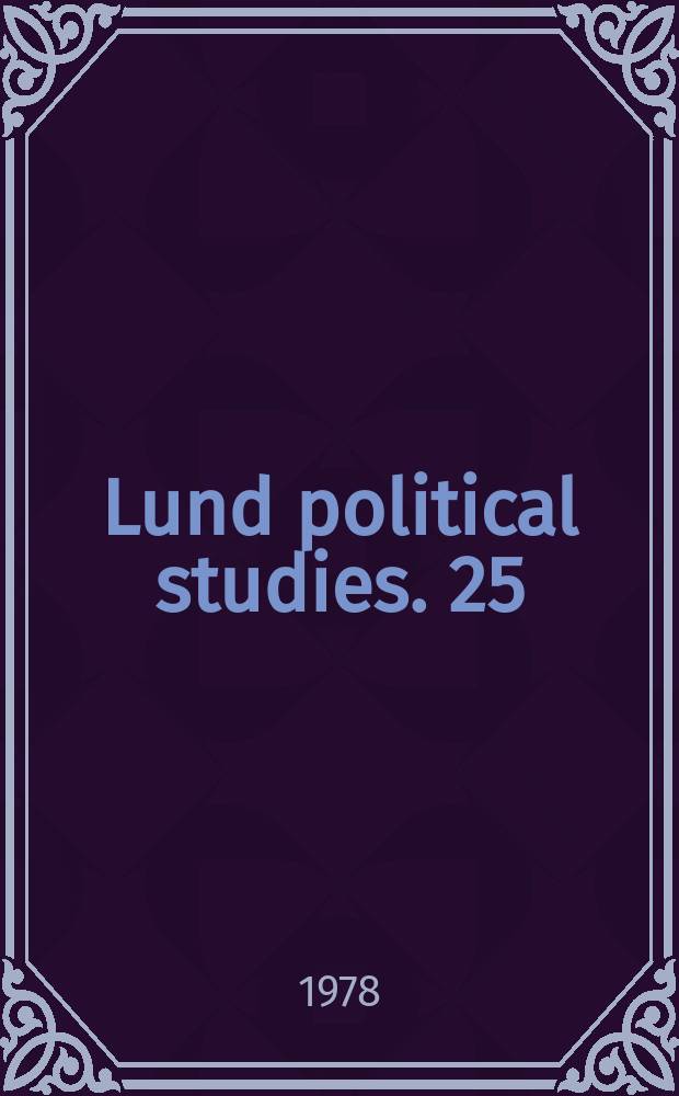 Lund political studies. 25 : Realism, language and social theories