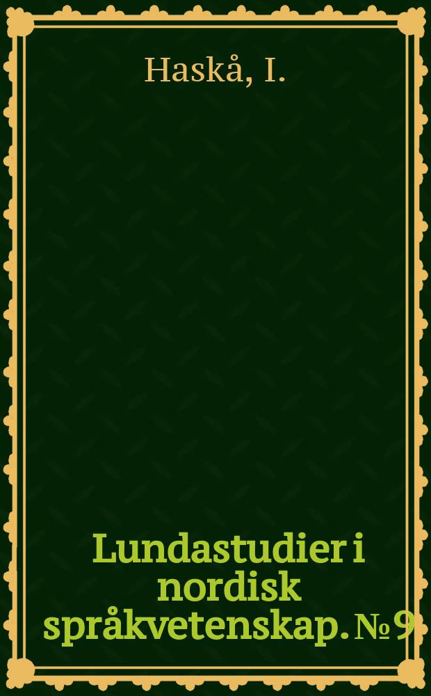 Lundastudier i nordisk språkvetenskap. №9 : Om Att översätta Gamla testamentet