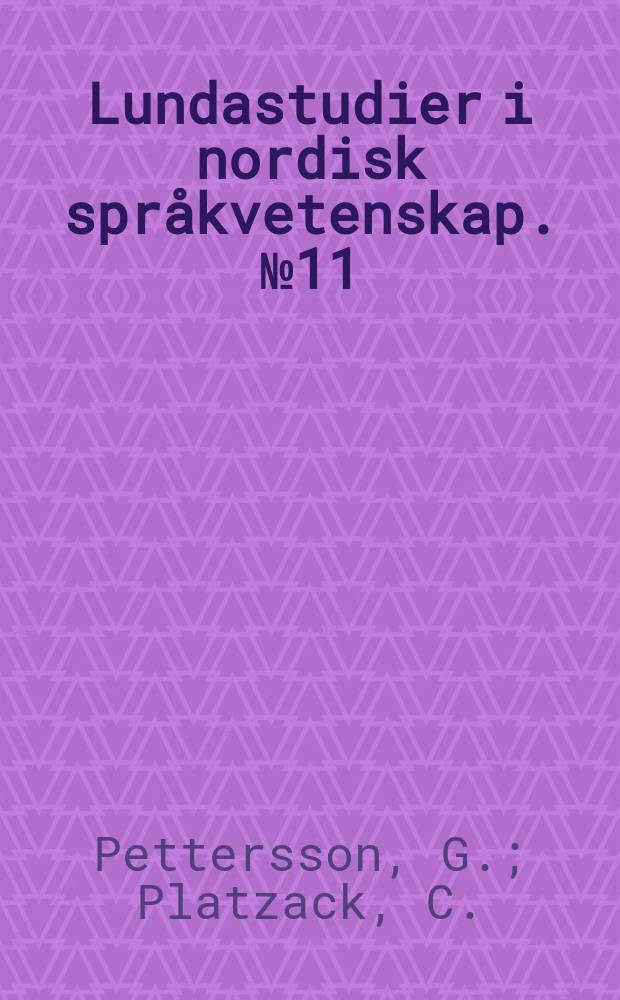 Lundastudier i nordisk spr&aring;kvetenskap. №11 : &Ouml;versikt over svenska dialektkartor