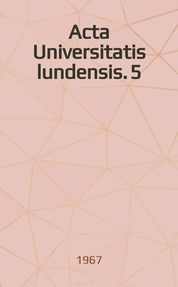 Acta Universitatis lundensis. 5 : The virtues of Herbs in the Loscombe manuscript