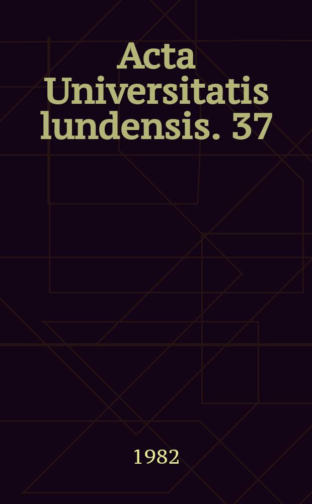 Acta Universitatis lundensis. 37 : Trois contes français du-XIVe siècle tirés, du recueil intitulé ...