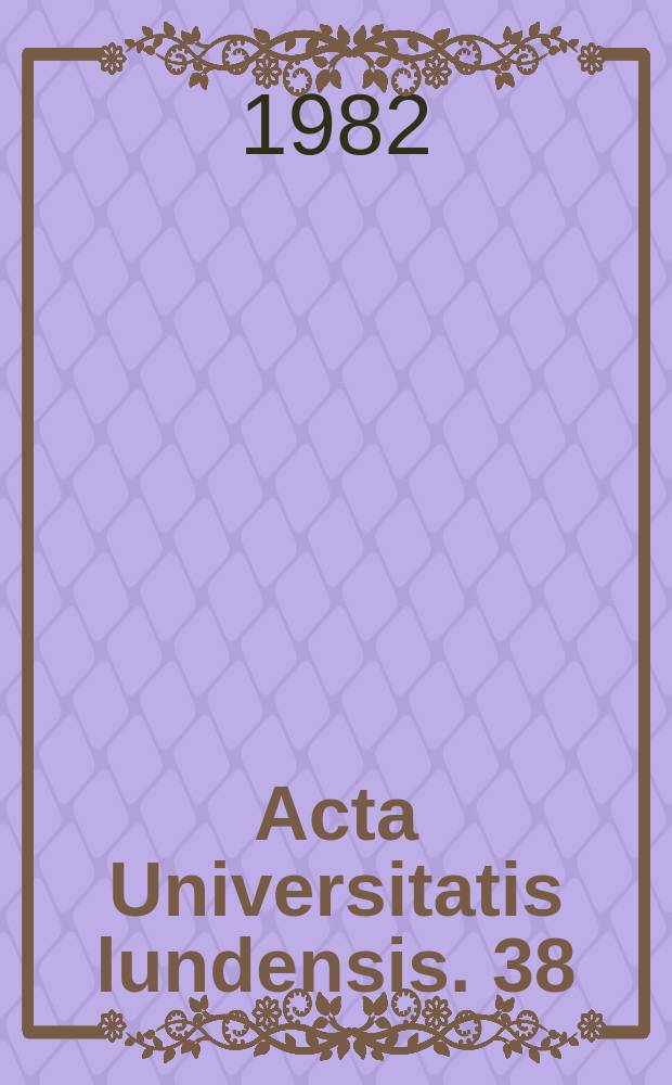 Acta Universitatis lundensis. 38 : Teststrategier i tal och skrift