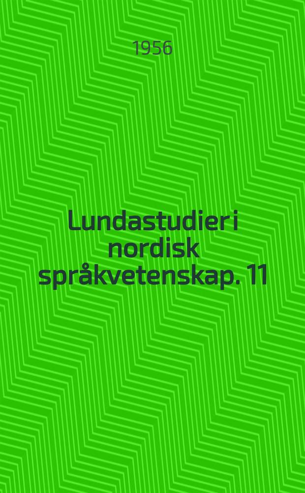 Lundastudier i nordisk språkvetenskap. 11 : Edda Saemundar Hávamál