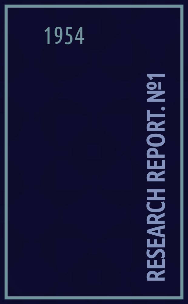 Research report. №1 : Formal job evaluation and some of its economic implications