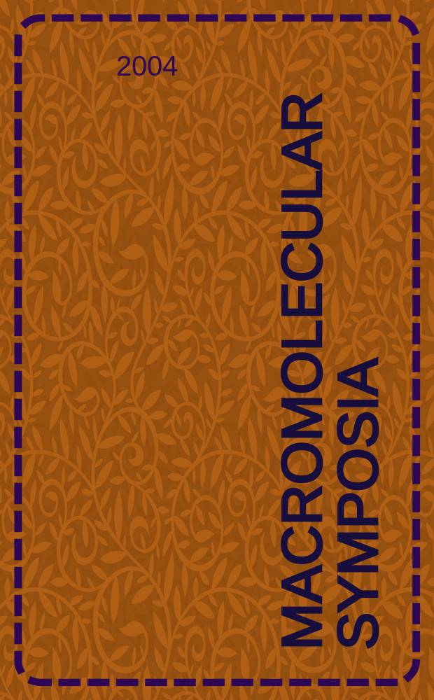 Macromolecular symposia : Cellulose acetates: properties and applications