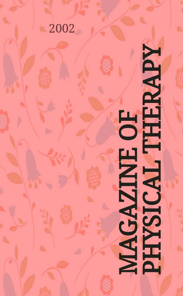 Magazine of physical therapy : Publ. by the Amer. physical therapy assoc. Vol.10, №7