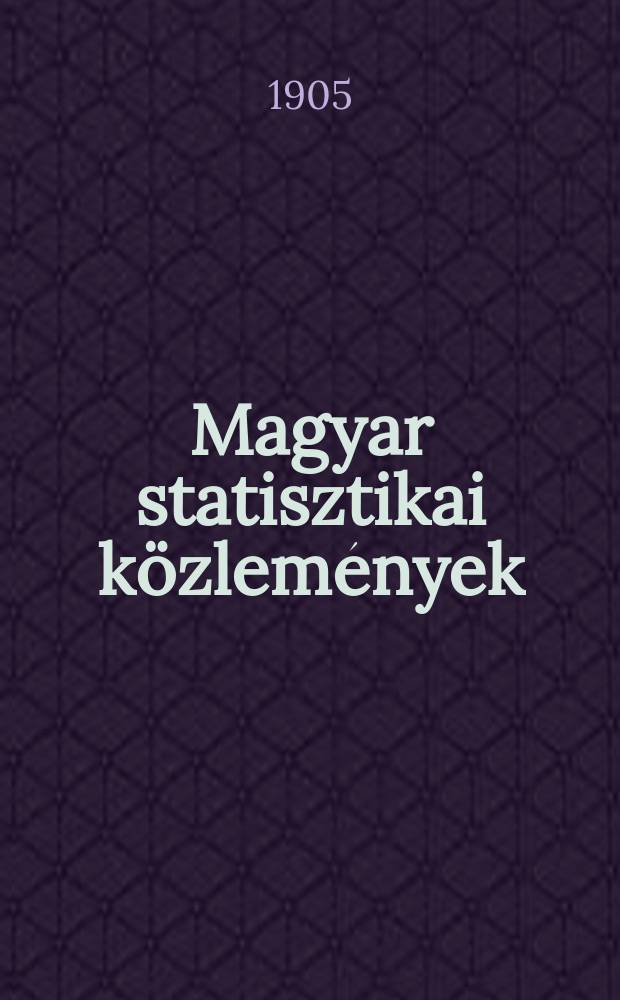 Magyar statisztikai közlemények : A kereskedelemügyi Mag. kir, min. rendeletéből szerk. és kiad a Mag. kir. központi statiszt. hivatal. Köt.10 : A Magyar korona országainak vasutjai az 1900, 1901 és 1902 éhben
