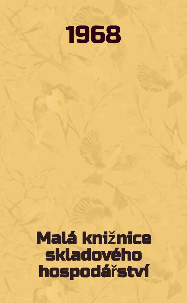 Malá knižnice skladového hospodářství