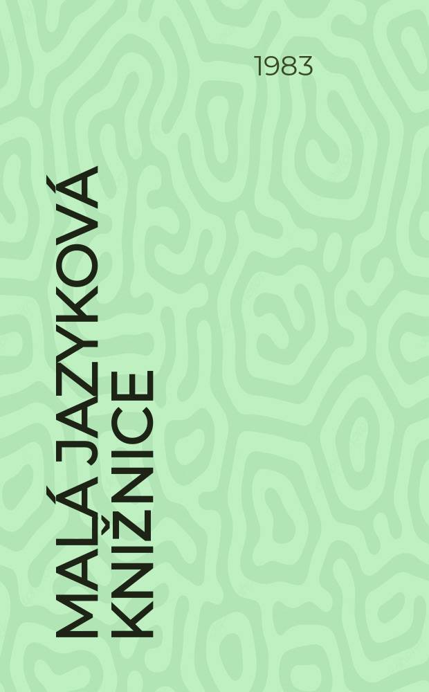 Malá jazyková knižnice