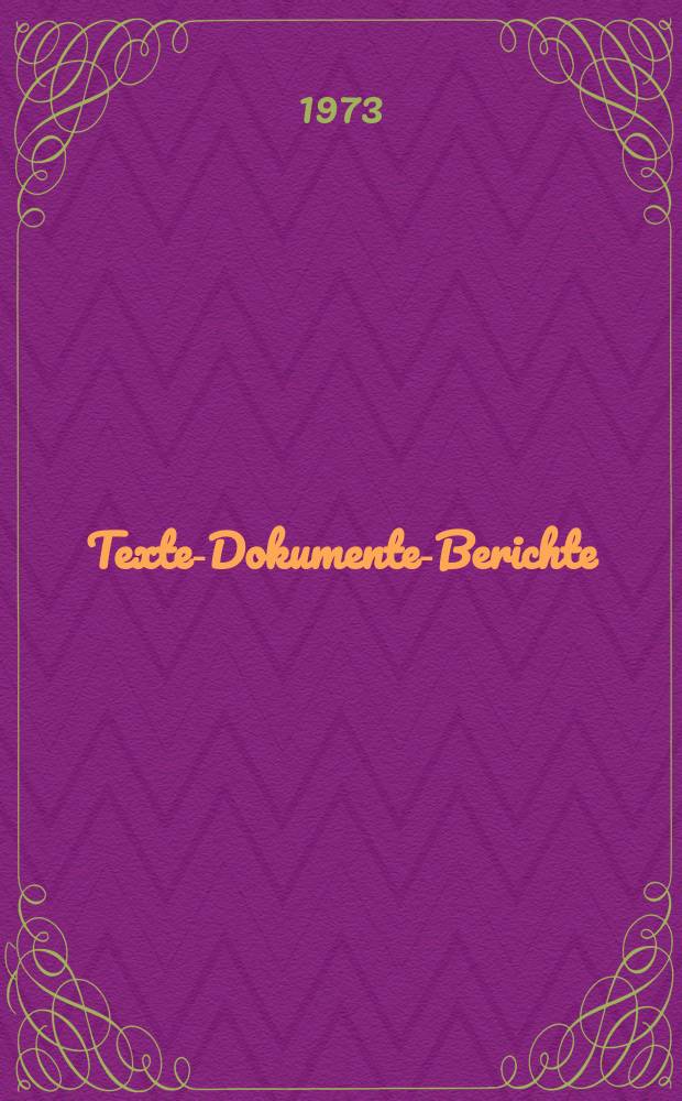 Texte-Dokumente-Berichte : Zum Bildungswesen ausgewählter Industriestaaten. H.3 : Reform der Sekundarstufe