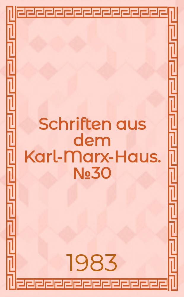 Schriften aus dem Karl-Marx-Haus. №30 : Marx on Indonesia und India