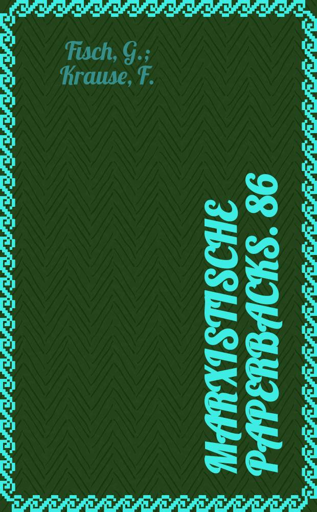 Marxistische Paperbacks. 86 : SPD und KPD 1945/46