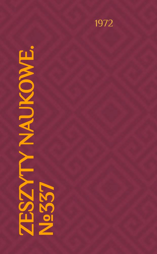 Zeszyty naukowe. №337 : Przyklejanie termicznych ...
