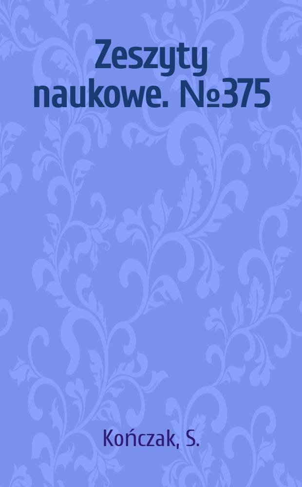 Zeszyty naukowe. №375 : Struktura cienkich warstw dwuskładnikowych ...