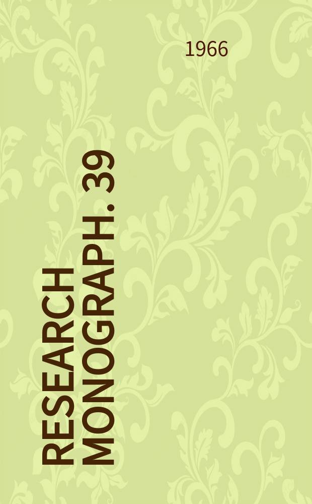 Research monograph. 39 : High-power semiconductor - magnetic pulse generators