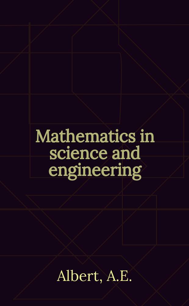 Mathematics in science and engineering : A series of monographs and textbooks. Vol.94 : Regression and the Moore Penrose pseudoinverse