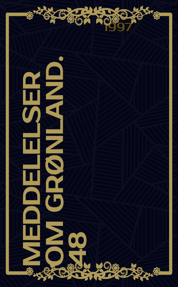 Meddelelser om Grønland. 48 : Zinc, cadmium, mercury and selenium...